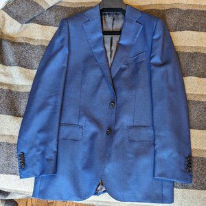 Blue SuitSupply men's suit, 42" Chest, 34"-35" waist pants with a 34" inseam